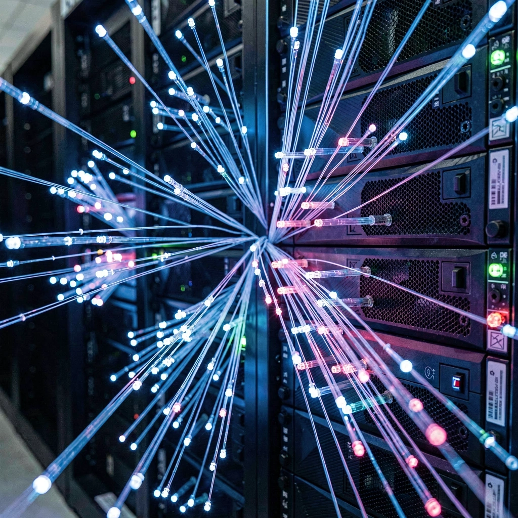 Abstract representation of enterprise data networks